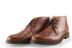 Van Lier Veterboots in maat 45 Cognac | 10% extra korting, Overige kleuren, Verzenden, Van Lier, Boots