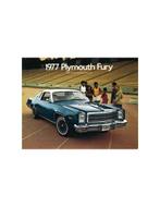 1977 PLYMOUTH FURY BROCHURE ENGELS, Boeken, Auto's | Folders en Tijdschriften, Nieuw, Author