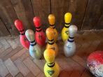 Bowling baan kegels en Originele bal, Antiek en Kunst