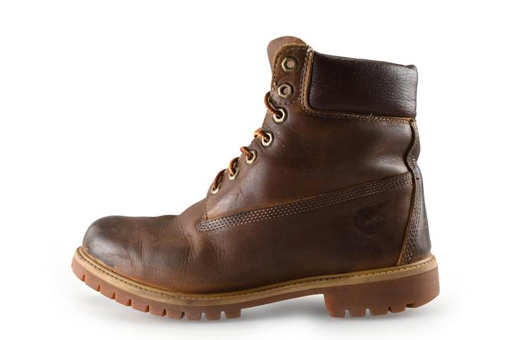 Timberland veterboots in maat 44 Cognac | 10% korting, Kleding | Heren, Schoenen, Overige kleuren, Zo goed als nieuw, Boots, Verzenden