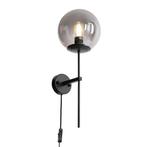 Wandlamp Badajoz, smoke, dimbaar, Ophalen of Verzenden, Nieuw in verpakking