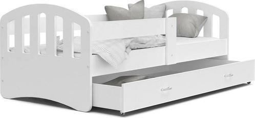 Kinderbed 90x200 - met opbergruimte en uitvalbeveiliging..., Kinderen en Baby's, Kinderkamer | Bedden, Nieuw, Ophalen of Verzenden