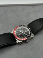 Bell & Ross - BR-03 GMT Black - BR0393-BL-ST/SCA - Unisex -, Sieraden, Tassen en Uiterlijk, Horloges | Heren, Nieuw