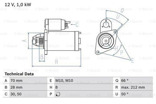 Startmotor / Starter SUZUKI GRAND VITARA,II (1.6 Vierwi..., Auto-onderdelen, Motor en Toebehoren, Nieuw, Ophalen of Verzenden