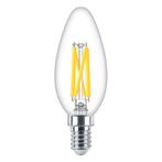Philips MASTER LED E14 Kaars Filament Helder 3.4W 470lm -, Led-lamp, E14 (klein), Nieuw, Ophalen of Verzenden