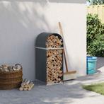 vidaXL Houthouder Antraciet 40x45x100 cm Gegalvaniseerd, Verzenden, Nieuw