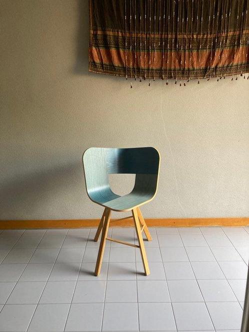 Colé Italia - Lorenz + Kaz - Stoel - Tria Wood 4 - Denim -, Antiek en Kunst, Kunst | Designobjecten