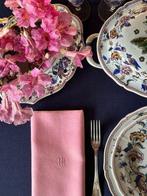 Tafelkleed voor grote tafels, in een elegante blauwe kleur., Antiek en Kunst