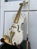 J.Reinhardt - Custom Louis Vuitton Violin - Vintage White &