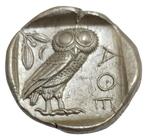 Attica, Athene Tetradrachm ca. 430s-420s BC