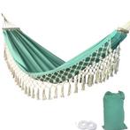 Canvas Hangmat met Franjes-Boho Stijl voor Tuin enamp;Reizen, Tuin en Terras, Tuinstoelen, Verzenden, Nieuw