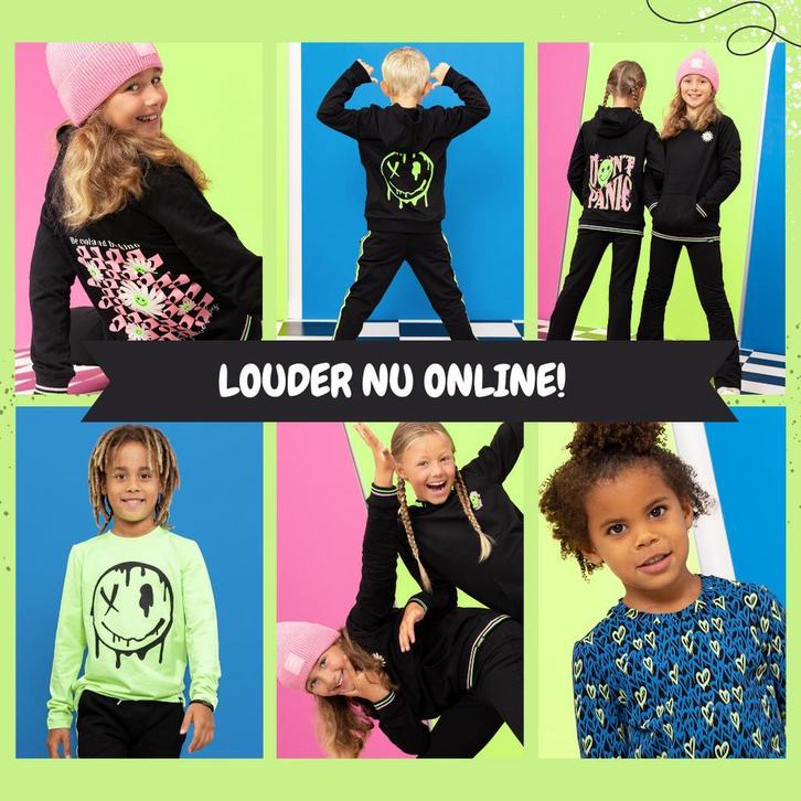 Louder kinderkleding unieke collectie - vrolijk betaalbaar, Kinderen en Baby's, Kinderkleding | Maat 128, Overige typen, Jongen of Meisje