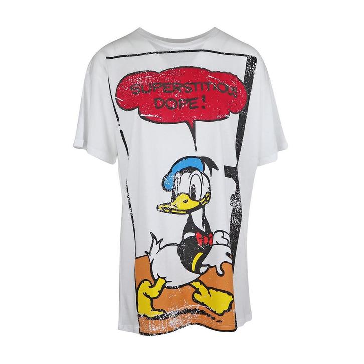 Princess goes Hollywood • Donald t-shirt • 36, Kleding | Dames, Tops, Wit, Nieuw, Maat 36 (S), Verzenden