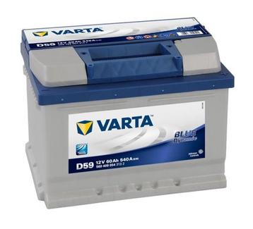 Varta D59 Blue Dynamic 12V 60Ah Zuur 5604090543132 Auto Accu