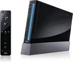 Nintendo Wii (Black) (Nintendo Wii), Spelcomputers en Games, Spelcomputers | Nintendo Wii, Gebruikt, Verzenden