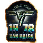 Van Halen - World Tour 1978 - Patch officiële merchandise, Ophalen of Verzenden, Nieuw, Kleding