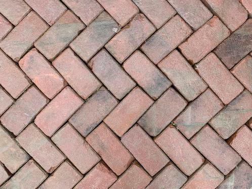Oude gebakken keiformaten Rossa (op pallets), Tuin en Terras, Tegels en Klinkers, Keramiek, Ophalen of Verzenden