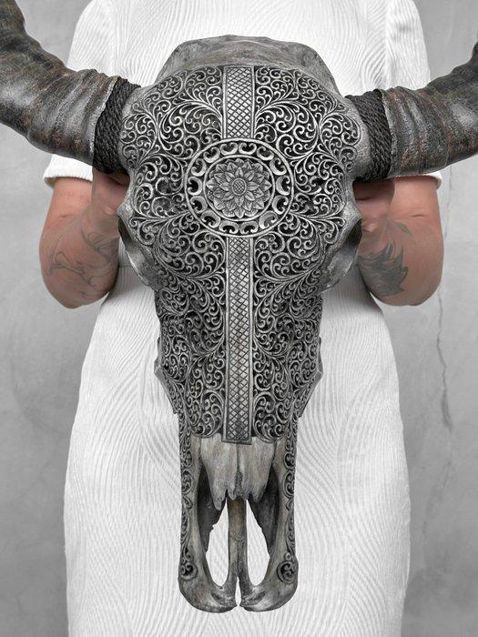 Geen minimumprijs - Grote uitgehouwen grijze, Antiek en Kunst, Kunst | Designobjecten