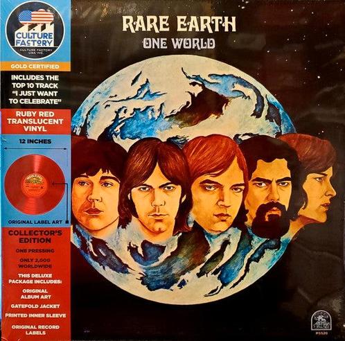 Rare Earth - One World (LP, Album, RE, Rub), Cd's en Dvd's, Vinyl | Pop, Zo goed als nieuw, Verzenden