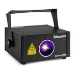 Retourdeal - BeamZ Corvus multicolor disco laser (RGB) met, Laser, Zo goed als nieuw, Verzenden