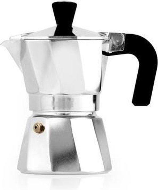 La Cafetiere ES000002 Moka pot Roestvrijstaal, Witgoed en Apparatuur, Koffiezetapparaten, Verzenden