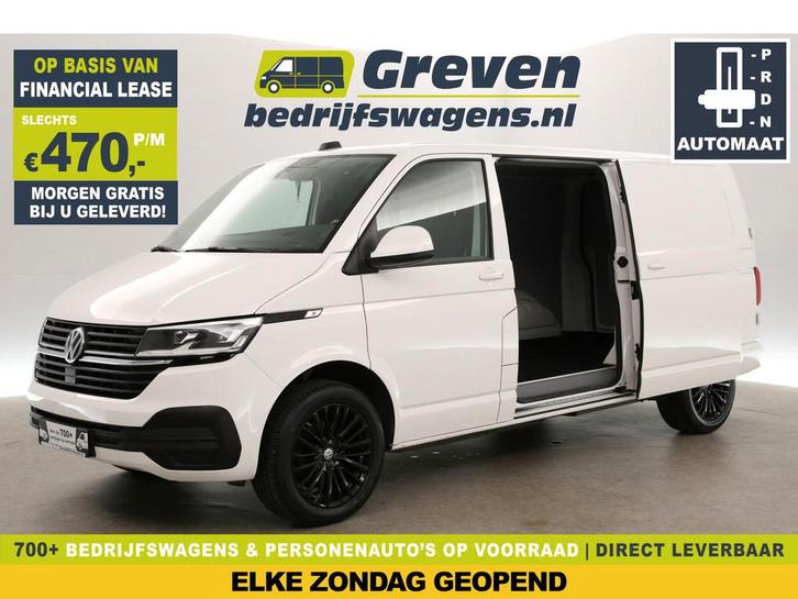 Volkswagen Transporter 2.0 TDI 150PK L2H1 Automaat Carplay, Auto's, Bestelauto's, Te koop, Automaat, Financial lease, Diesel, Wit