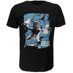 Nirvana Cracked Nevermind Cover T-Shirt - Officiële, Verzenden, Nieuw