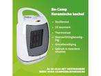 Bo-Camp - Keramische kachel - Oscillerend - 450/900/1500, Verzenden, Zo goed als nieuw
