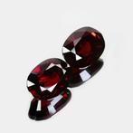 2 pcs Rood Spinel - 5.35 ct - nternational Colored Gemstone, Sieraden, Tassen en Uiterlijk, Edelstenen, Nieuw