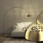 tectake®- Booglamp vloerlamp woonkamer - Retro vintage eetka, Verzenden, Nieuw