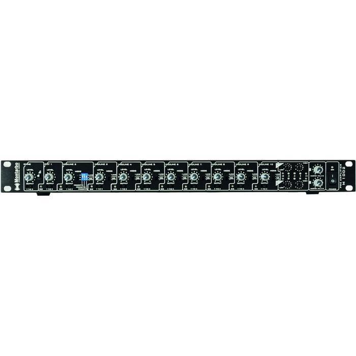 M 1002 Line mixer, 5 Mic/line inputs + 4 XLR/RCA stereo, Muziek en Instrumenten, Instrumenten | Toebehoren, Nieuw, Ophalen of Verzenden