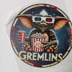 Gremlins metalen bordje 20 cm doorsnee, Verzamelen, Film en Tv, Verzenden, Gebruikt