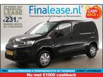 Citroën Berlingo 1.5 BlueHDI L1H1 Airco Cruise Carplay, Citroën, Zwart, Nieuw, Lease