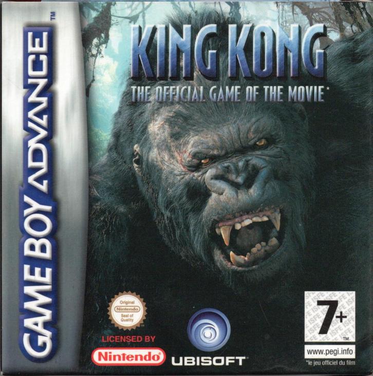 Game Boy King Kong: The Official Game of the Movie (In doos), Spelcomputers en Games, Games | Nintendo Game Boy, Zo goed als nieuw