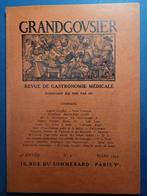 Grandcousier. Revue de Gastronomie Médicale. Lot with 61