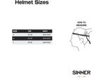 SINNER CREST - Skihelm - In-Mould technologie - Zwart - Maat, Verzenden, Nieuw