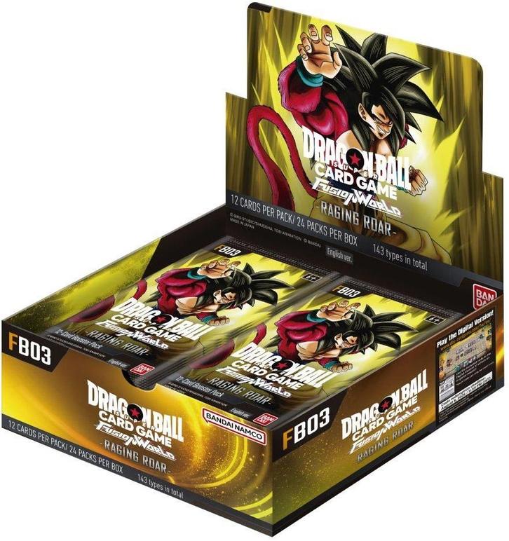 Dragon Ball Super SCG - Fusion World 03 Raging Roar, Hobby en Vrije tijd, Verzamelkaartspellen | Overige, Nieuw, Verzenden
