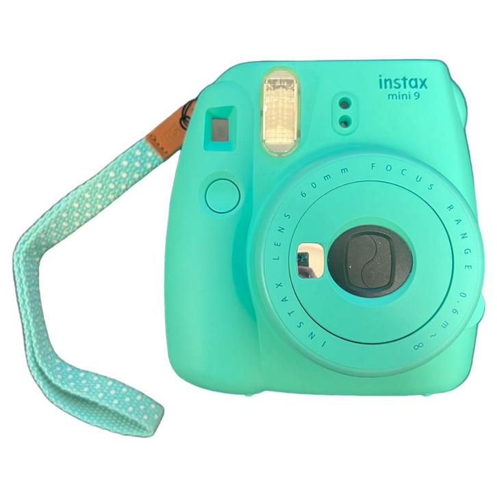 Fujifilm Instax Mini 9 Instant Camera - Arcadia Green / Groe, Audio, Tv en Foto, Fotocamera's Analoog, Zo goed als nieuw, Verzenden