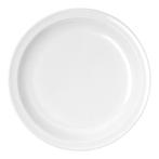 Melamine Bord | Ø23,5cm | Wit, Verzenden