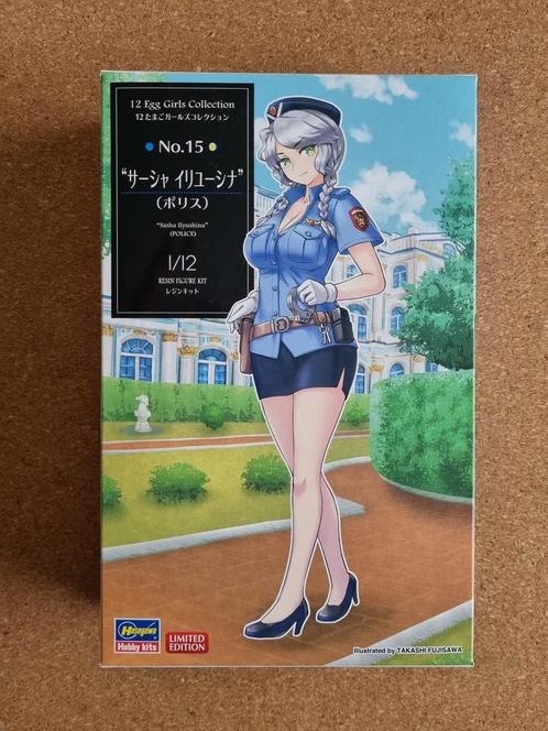 Hasegawa 52282 Sasha Ilyushina (Police) 1:12, Hobby en Vrije tijd, Modelbouw | Figuren en Diorama's, Verzenden