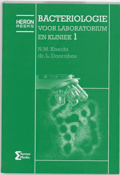 Heron reeks     Bacteriologie voor laboratoriu 9789077423424, Boeken, Studieboeken en Cursussen, Zo goed als nieuw, Verzenden