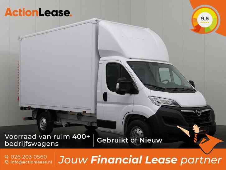 Opel Movano Bakwagen L5 H1 2023 Diesel Handgeschakeld, Auto's, Opel, Lease, Zwart, Handgeschakeld, Financial lease, BTW verrekenbaar