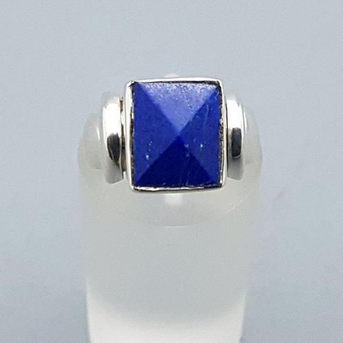 Zilver, Art Deco, Lapis Lazuli - Ring, Antiek en Kunst, Kunst | Designobjecten
