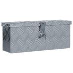 vidaXL Aluminium kist 48,5x14x20 cm zilverkleurig, Verzenden, Nieuw