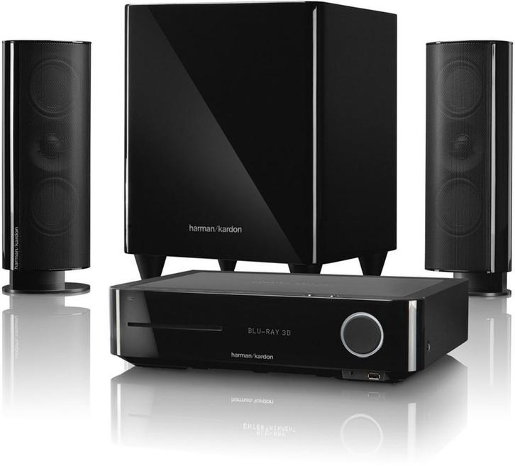 Harman Kardon BDS 470 - 2.1 home cinema Blu-ray systeem, Audio, Tv en Foto, Versterkers en Receivers, Zo goed als nieuw, Overige merken