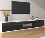 Modern Lowboard voor TV – 3 Deuren en LED-sfeerverlichting, Huis en Inrichting, Kasten | Televisiemeubels, Verzenden, Nieuw