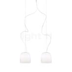 Prandina Notte S11 glas, wit (Hanglampen, Binnenlampen), Huis en Inrichting, Lampen | Hanglampen, Nieuw, Verzenden