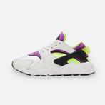 Nike Air Hurache White/ Neon Yellow-Magenta-Black, Kleding | Dames, Schoenen, Verzenden, Nike, Sneakers of Gympen, Zo goed als nieuw