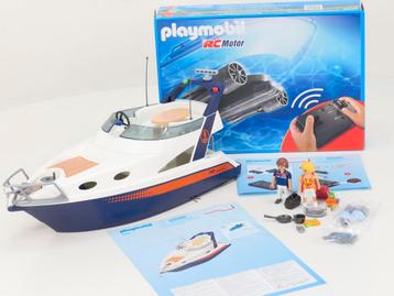 Playmobil 5205 Luxe jacht + 5536 RC onderwatermotor beschikbaar voor biedingen