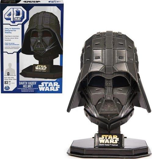 4D Build Star Wars - Darth Vader - 3D Puzzel - 83 stuks -, Kinderen en Baby's, Speelgoed | Overig, Verzenden